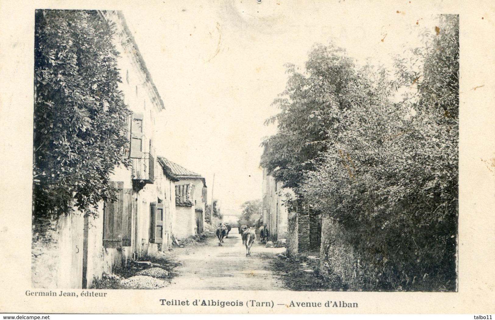 Teillet - Avenue D'Alban - Autres & Non Classés