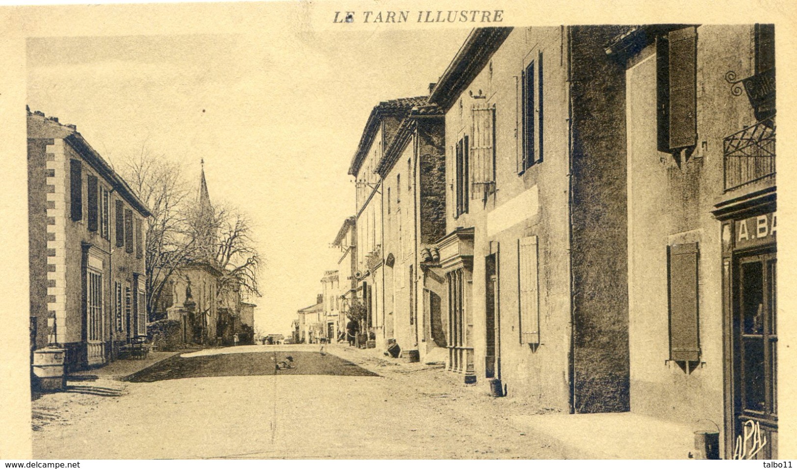 Teillet - Rue Principale - Vabre