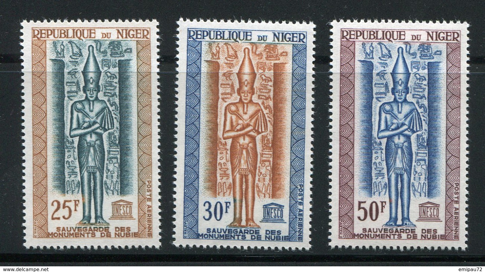 NIGER- P.A Y&T N°38 à 40- Neufs Avec Charnière * - Niger (1960-...)