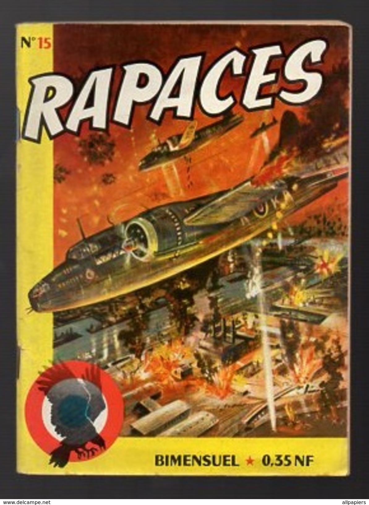 Petit Format Rapaces N°15 Objectif Midway De 1962 - Rapaces