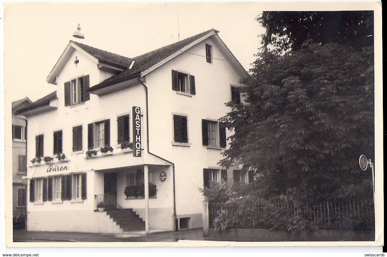 RÜTI: Gasthof Bären 1971 - Rüti