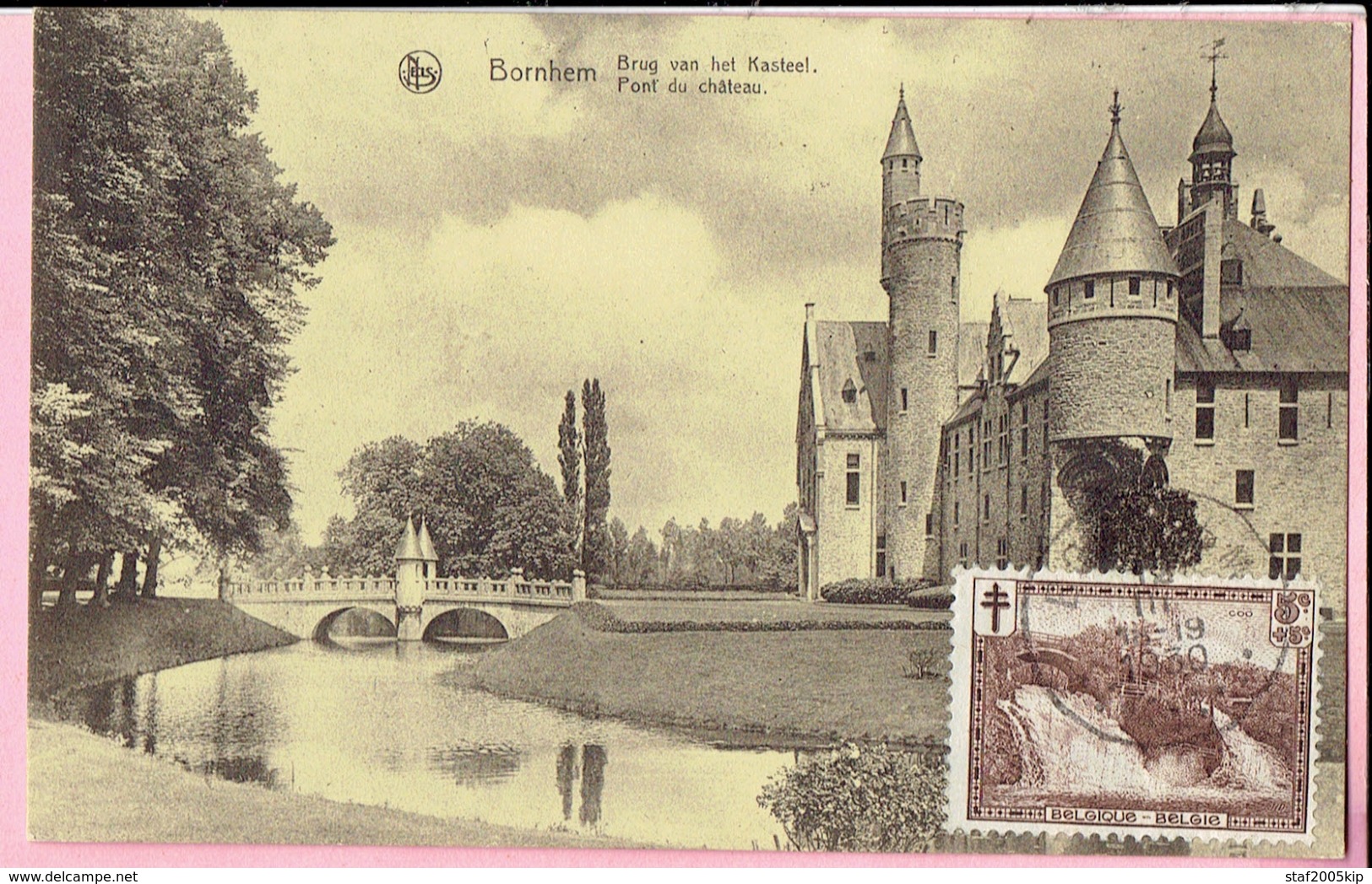 Bornhem - Brug Van Het Kasteel - 1930 - Bornem