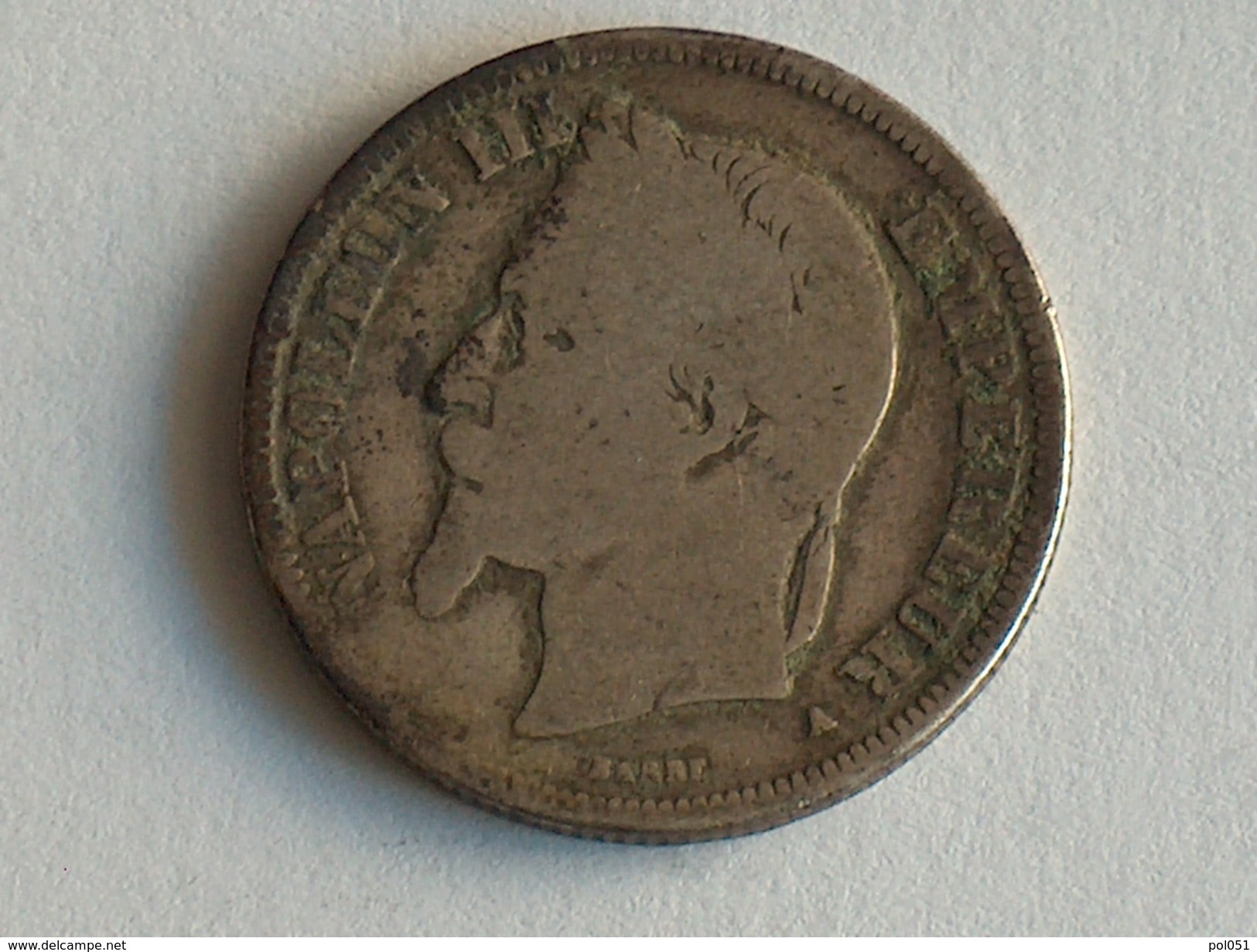 FRANCE 2 Francs 1868 A  - Silver, Argent Franc - Autres & Non Classés