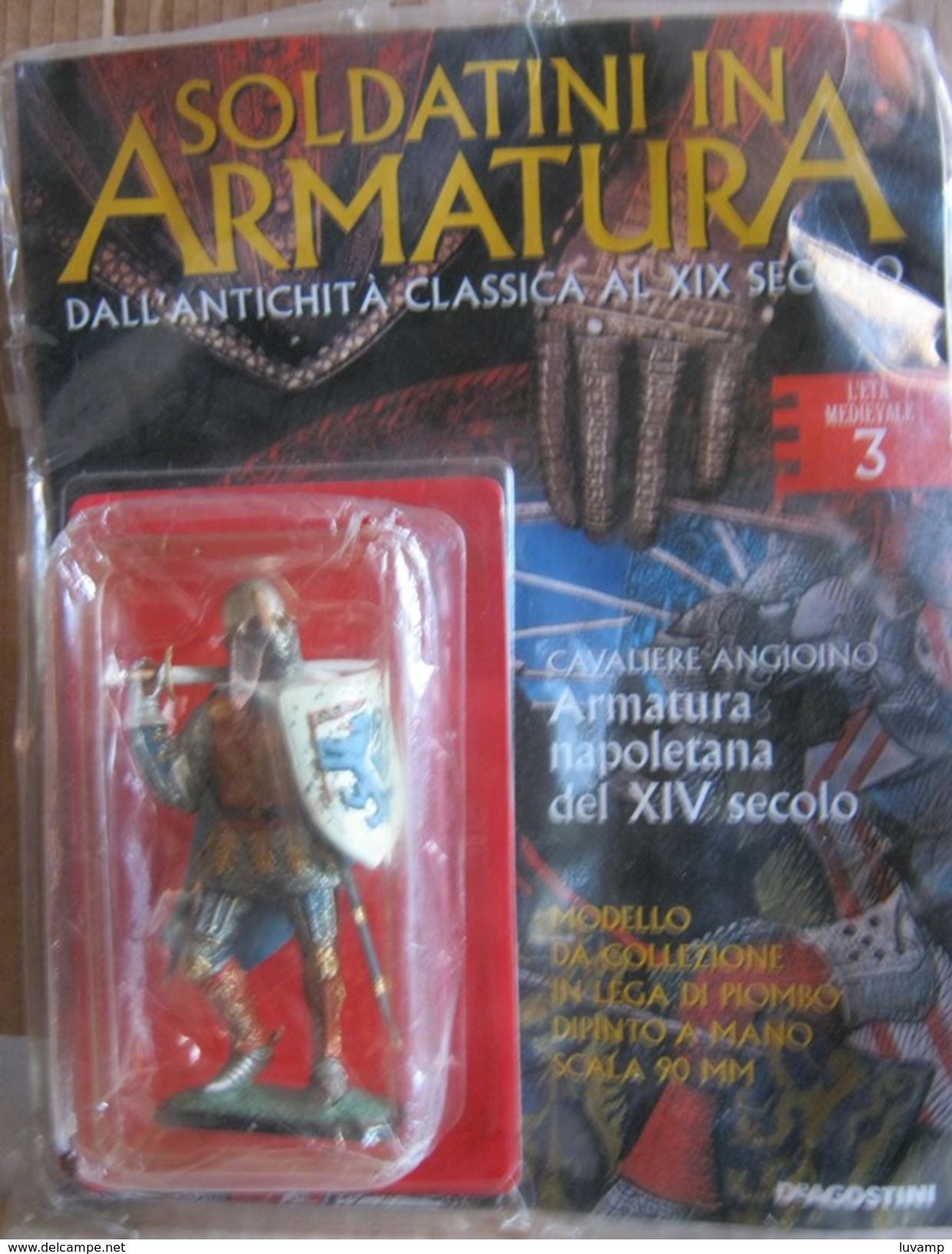 ARMATURA NAPOLETANA XIV SECOLO- DE AGOSTINI (260215) - Figurines