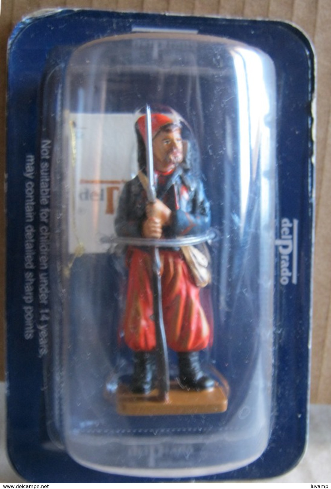 ZOUAVE -DEL PRADO -1 REGT.de MARCHE 1914 (260215) - Figurini & Soldatini