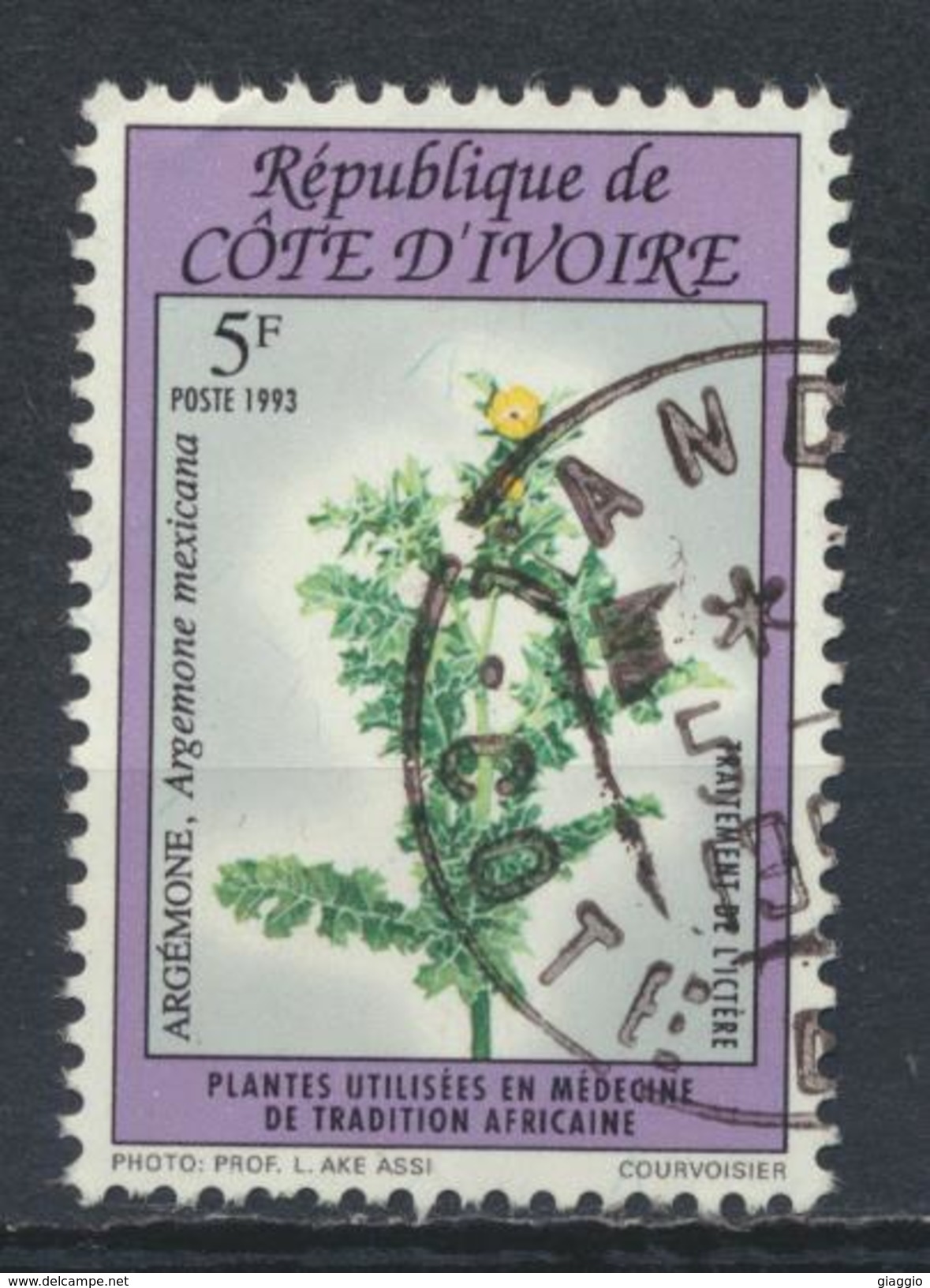 °°° COTE D'IVOIRE - Y&T N°904 - 1993 °°° - Costa D'Avorio (1960-...)