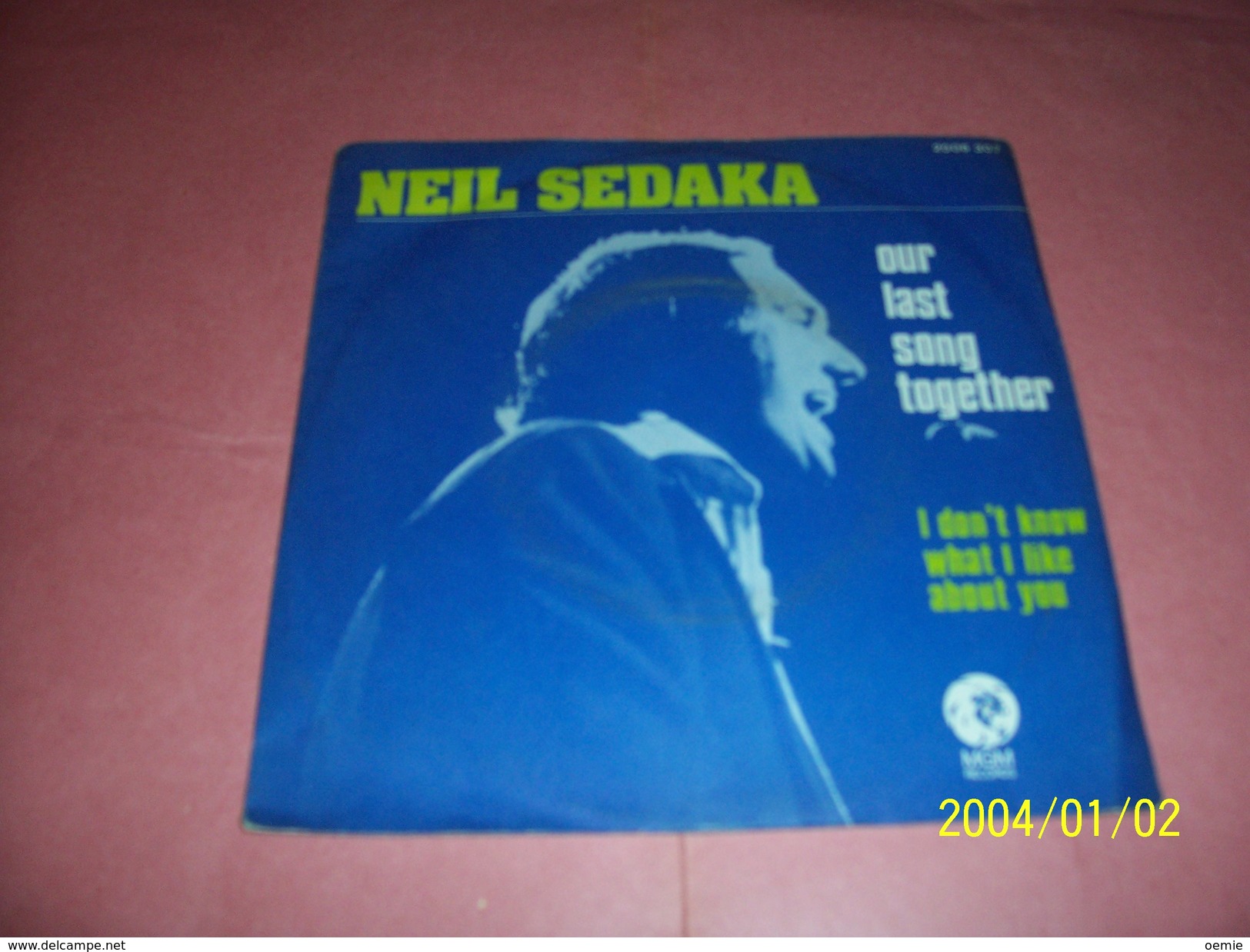 NEIL SEDAKA   °° OUR LAST SONG TOGETHER - Collections Complètes