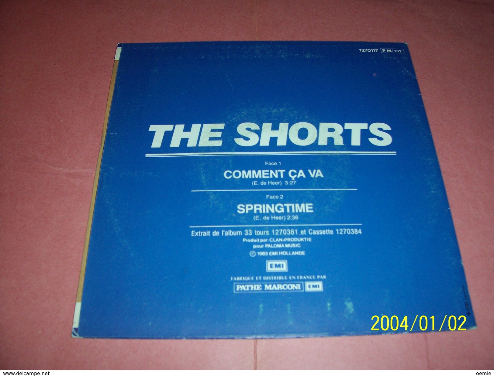 THE SHORTS  ° COMMENT CA VA - Colecciones Completas