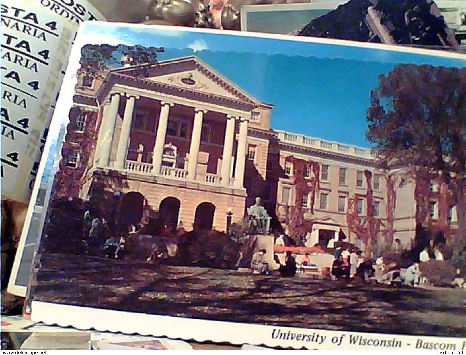 WIS., MADISON, UNIVERSITY OF WISCONSIN, BASCOM HALL . VB1974  FW9242 - Madison