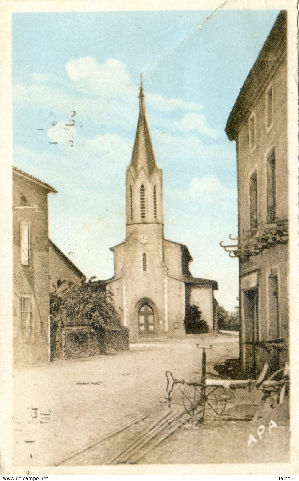 Teillet - L'église - Autres & Non Classés