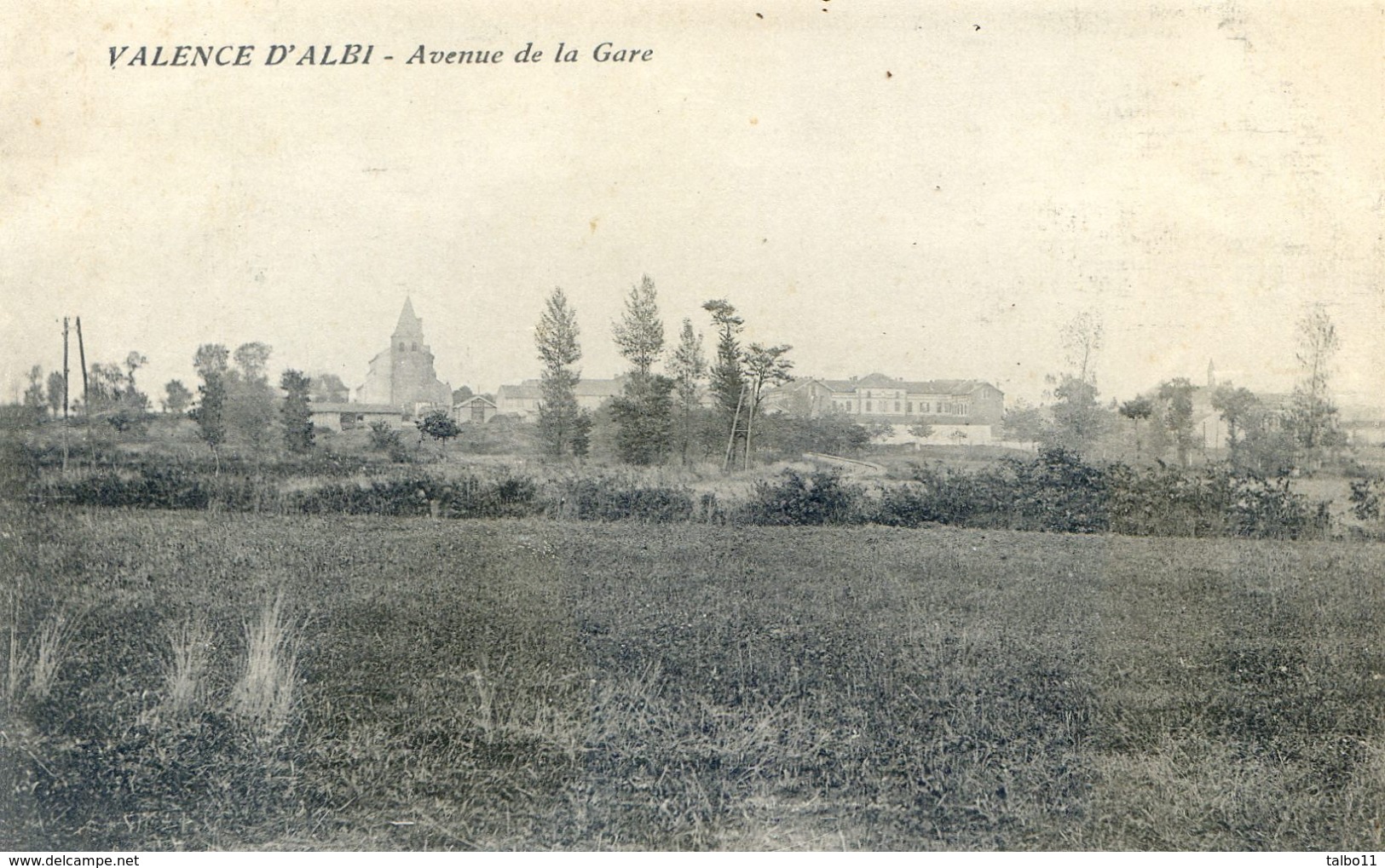 Valence D'Albigeois - Avenue De La Gare - Valence D'Albigeois