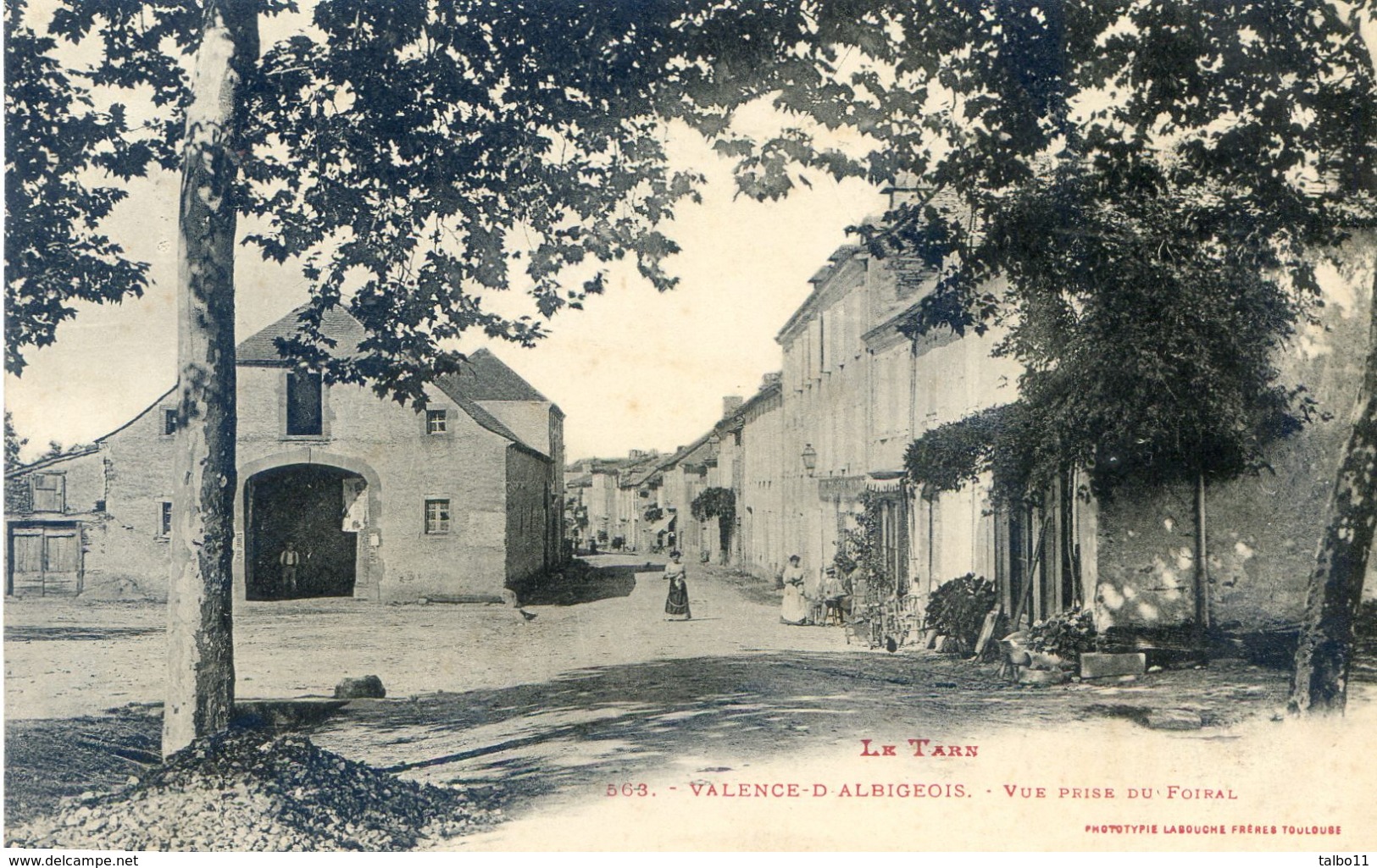 Valence D'Albigeois - Vue Prise Du Foirail - Valence D'Albigeois