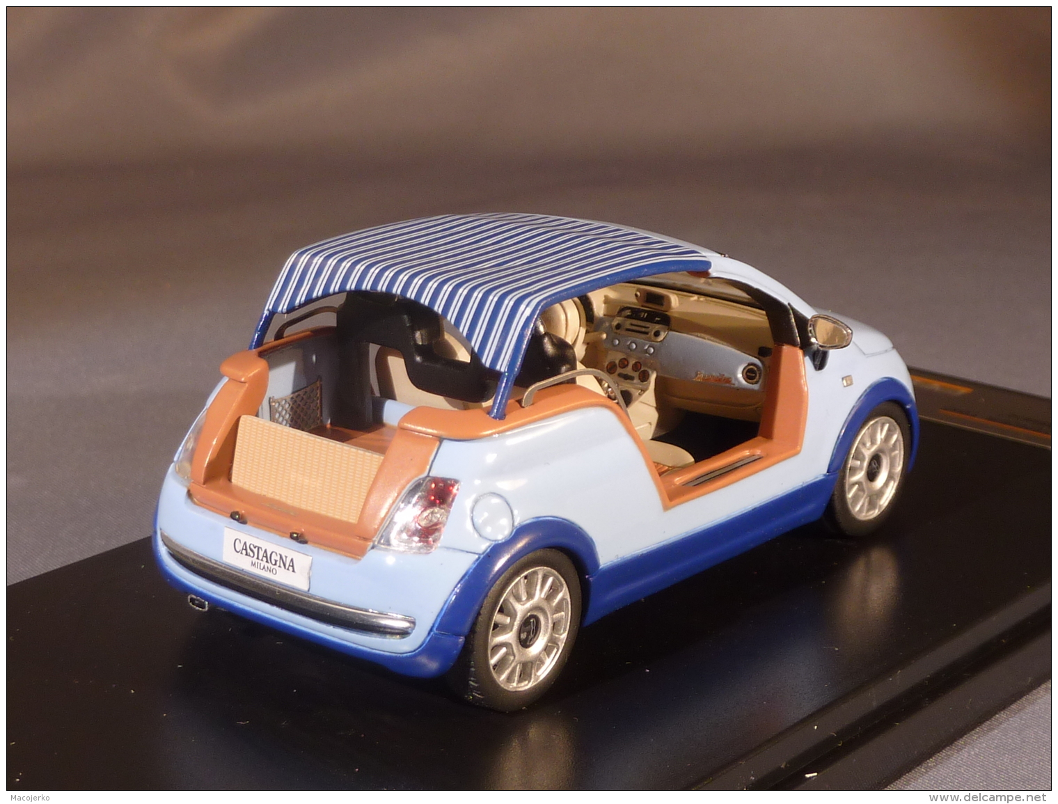 PremiumX 255, Fiat 500 Tender Two Castagna Milano, 2008, 1:43 - Autres & Non Classés