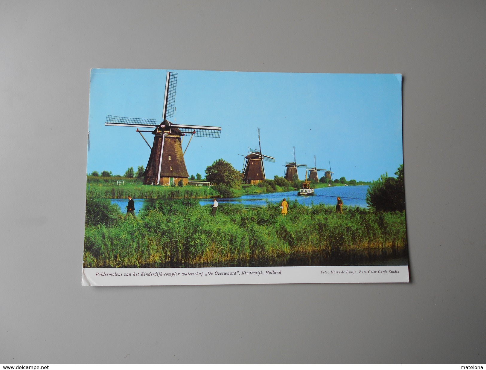 PAYS BAS HOLLAND ZUID-HOLLAND KINDERDIJK POLDERMOLENS VAN HET KINDERDIJK COMPLEX XATERSCHAP - Kinderdijk