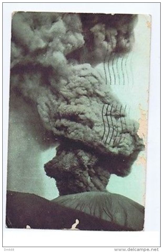 FRANK A. PERRET ( PHILADELPHIA ) VOLCANOLOGIST - AUTOGRAPH POSTCARD - Other & Unclassified