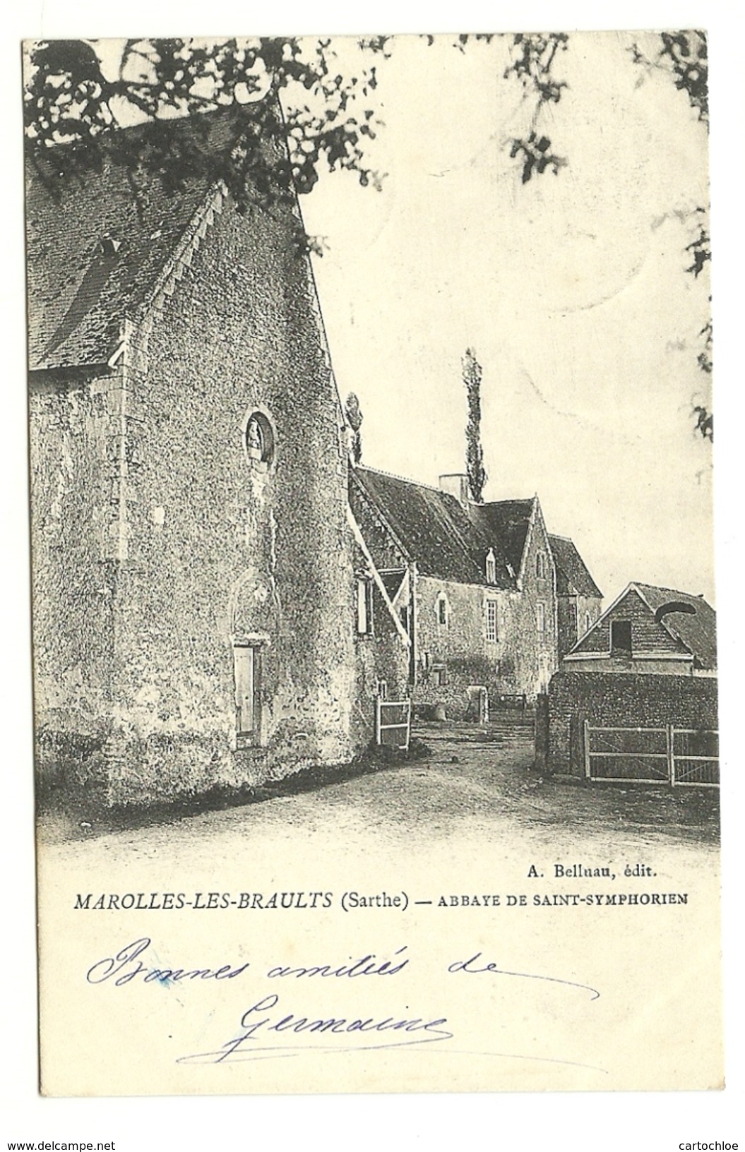 MAROLLES LES BRAULTS-Abbaye De St Symphorien - Marolles-les-Braults