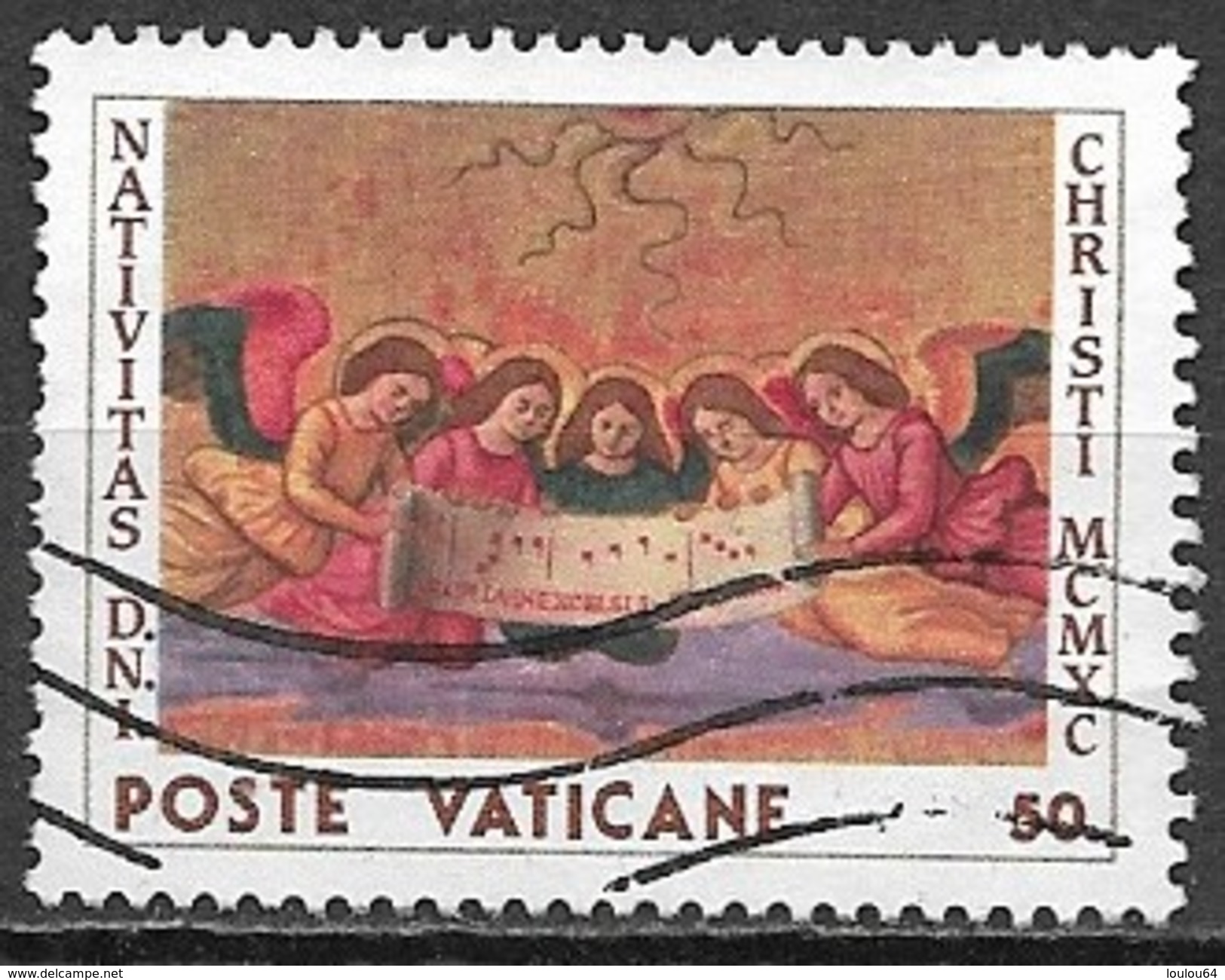 Timbres - Europe - Vatican - 1990 - 50. - N° 886 - Nativitas - - Oblitérés