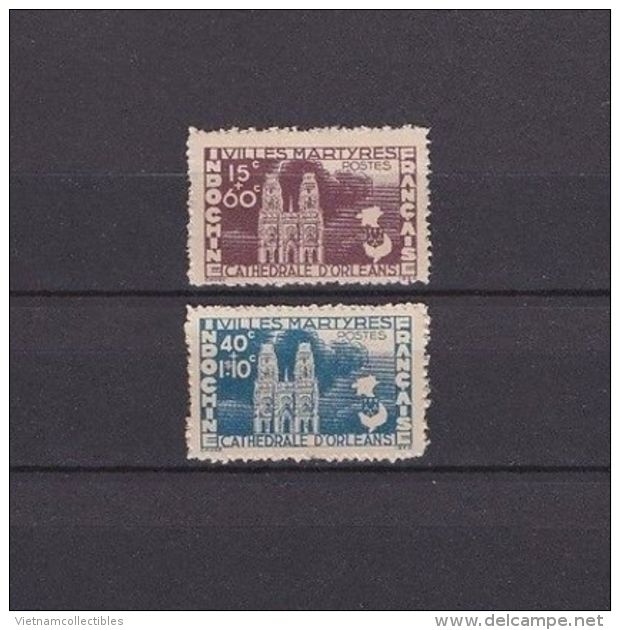 Indochina Indochine Vietnam Viet Nam MNH Stamps 1944 : Church - Neufs