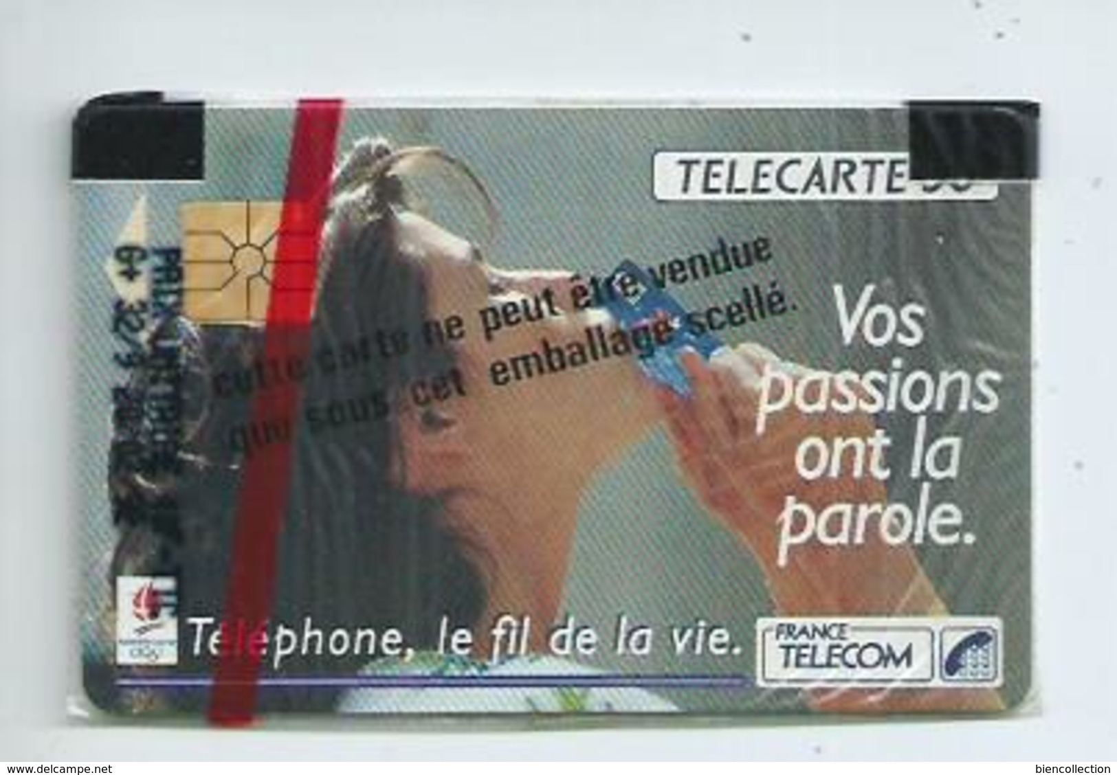 Télécarte Neuve Sous Blister ,Vos Passions Ont La Parole 50 Unités - 1992