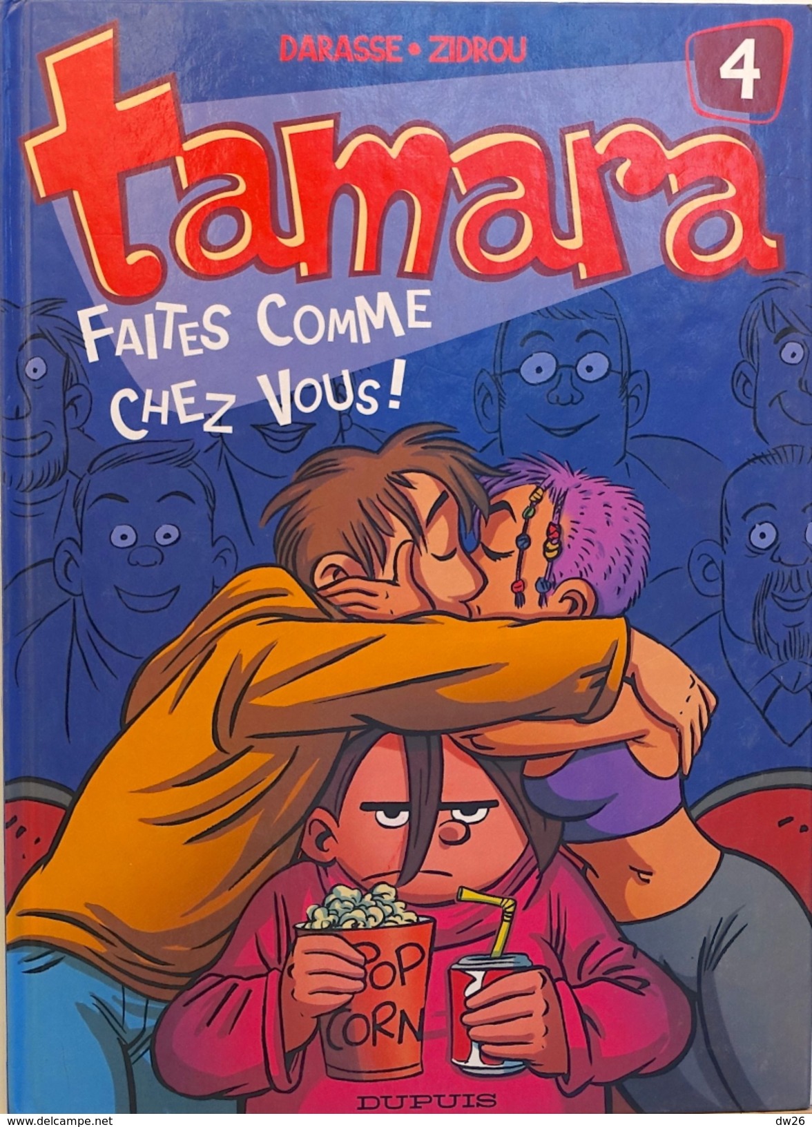Lot de 7 BD: Tamara n° 4,5 - Les Kids - Gai-Luron (Gotlib) - Malika - Titeuf - Sourire d'Enfer
