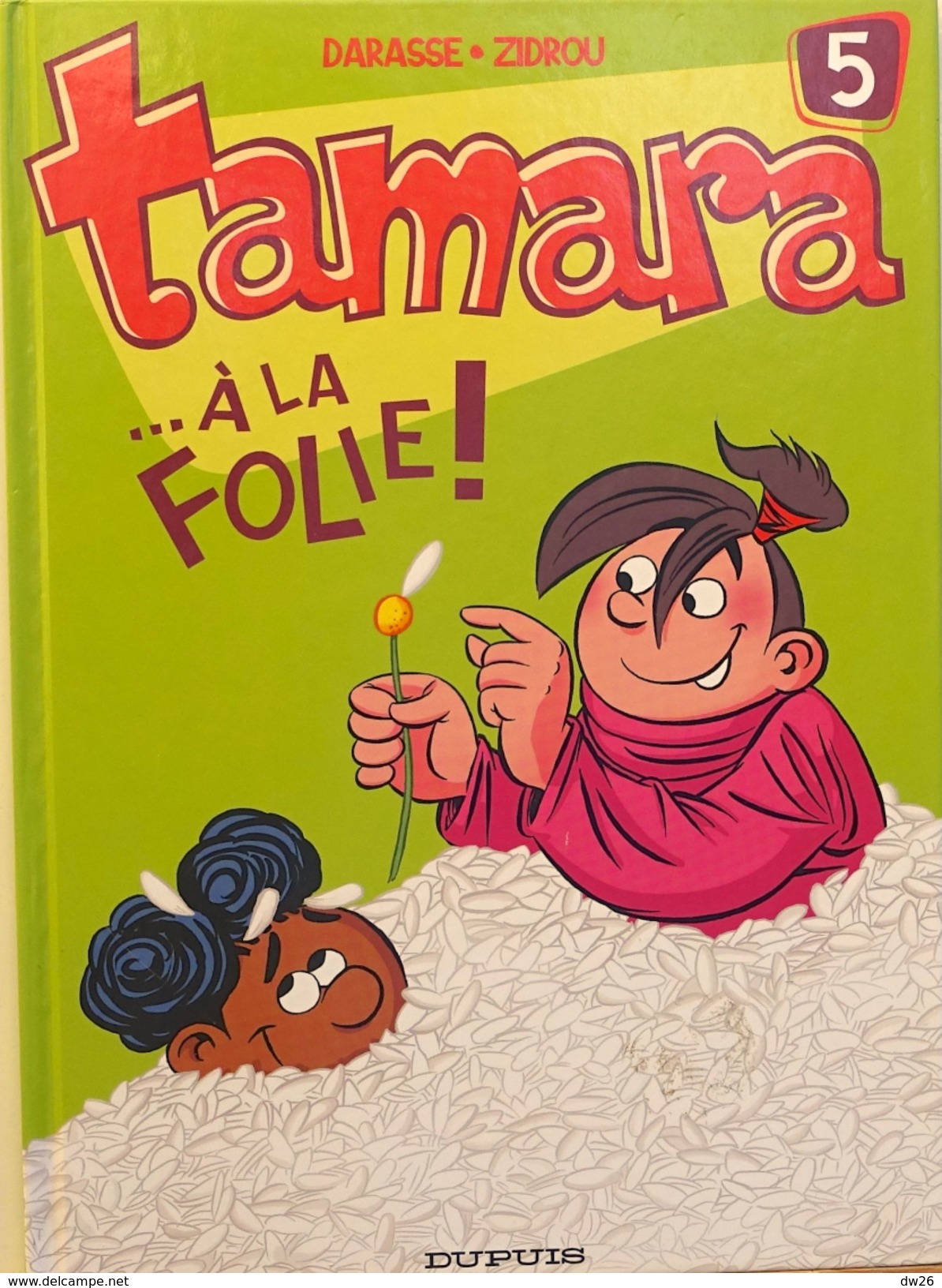 Lot de 7 BD: Tamara n° 4,5 - Les Kids - Gai-Luron (Gotlib) - Malika - Titeuf - Sourire d'Enfer