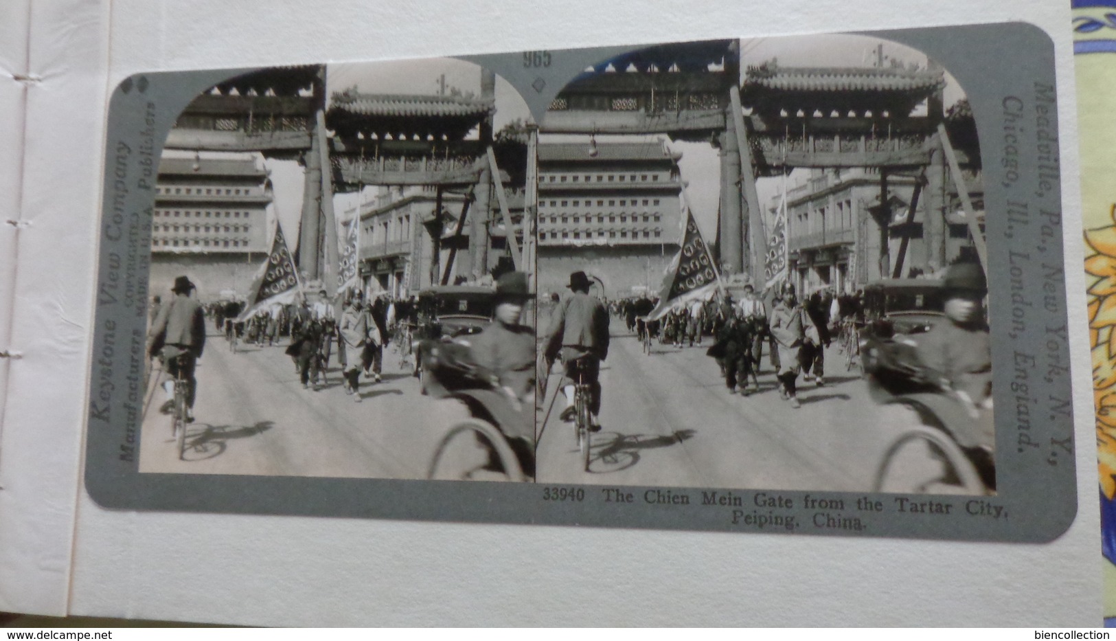 Chine. Album Avec 17 Reproductions De Cartes Stéréoscopiques - Chine