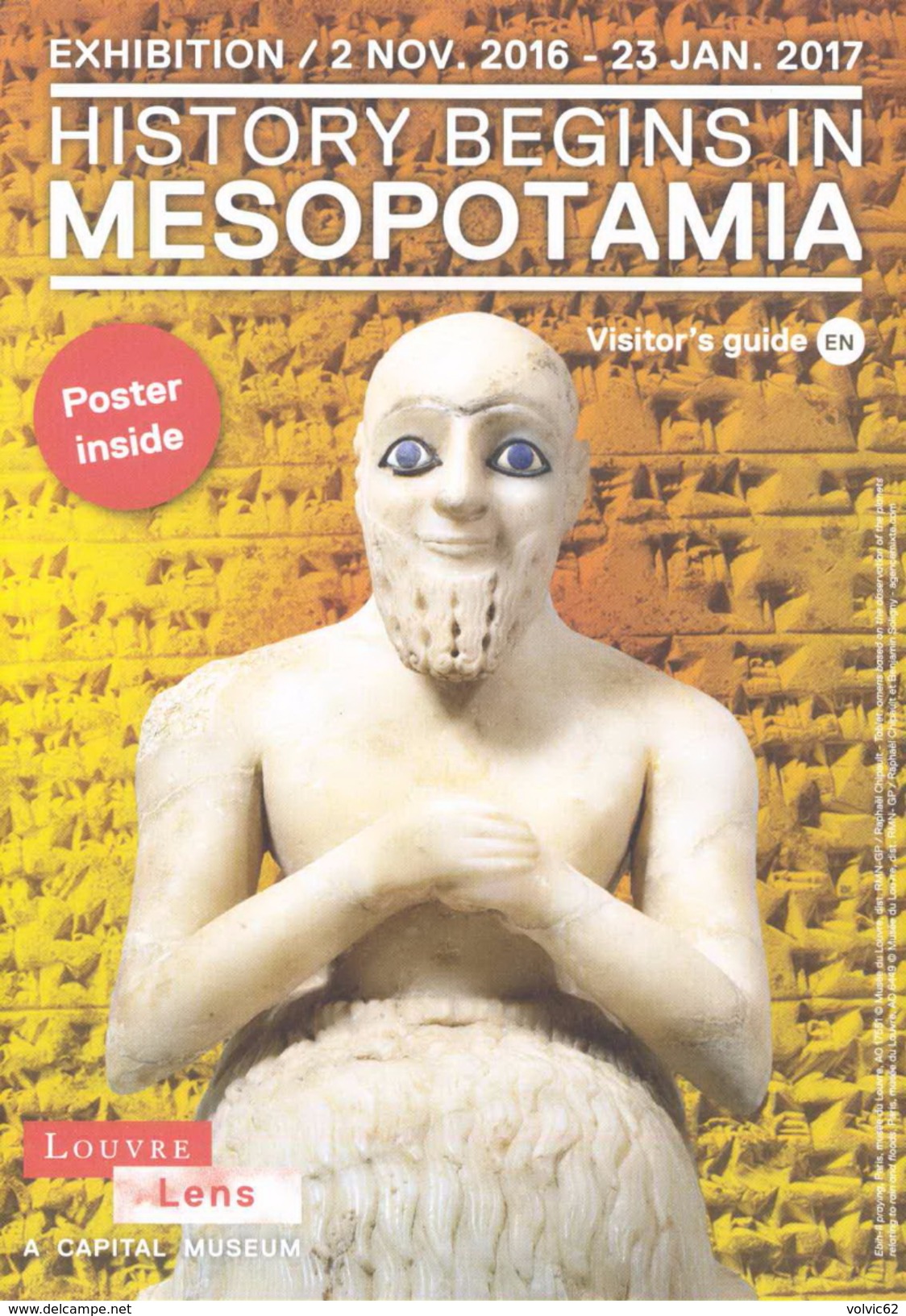 Louvre Lens  Visitor's Guide  History Begins In Mesopotamia - Kultur