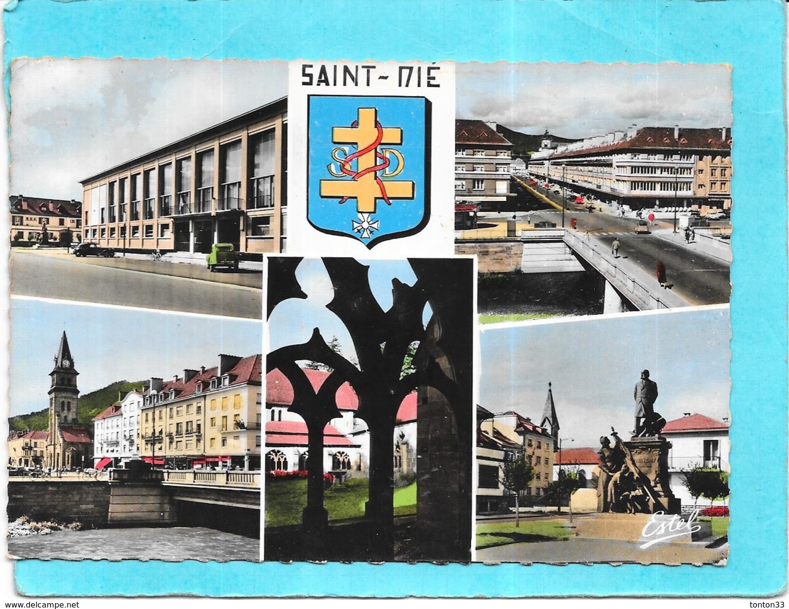 DEPT 88 - SAINT DIE - MULTI-VUES - 5 Vues De La Ville - ENCH - - Saint Die