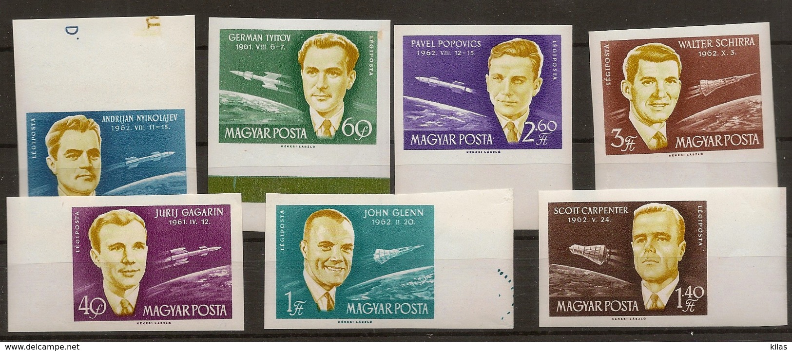 HUNGARY  1962 Space Conference Imperforated - Europe