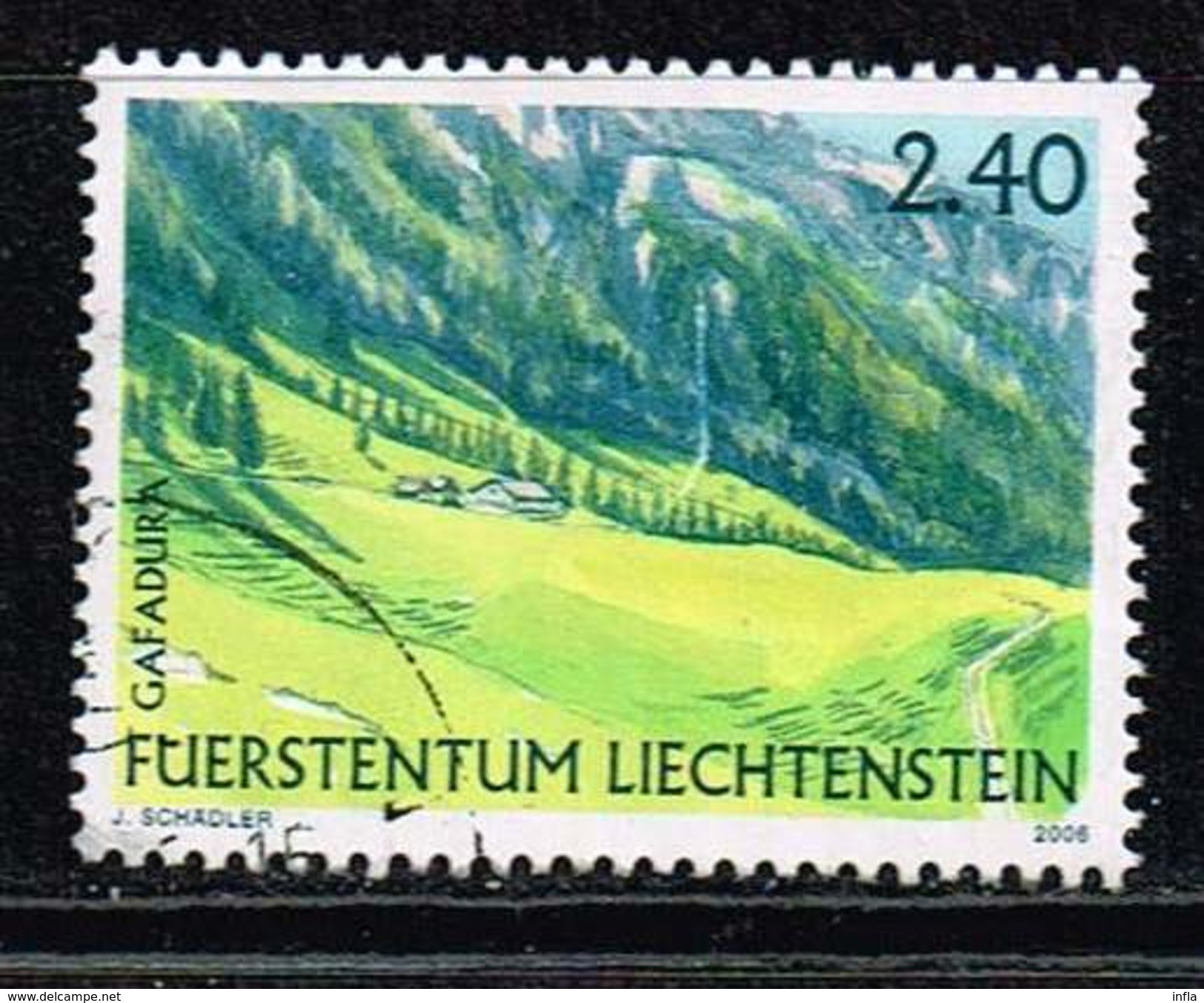 Liechtenstein 2006, Michel# 1426 O     Liechtenstein Upland Pastures - Used Stamps