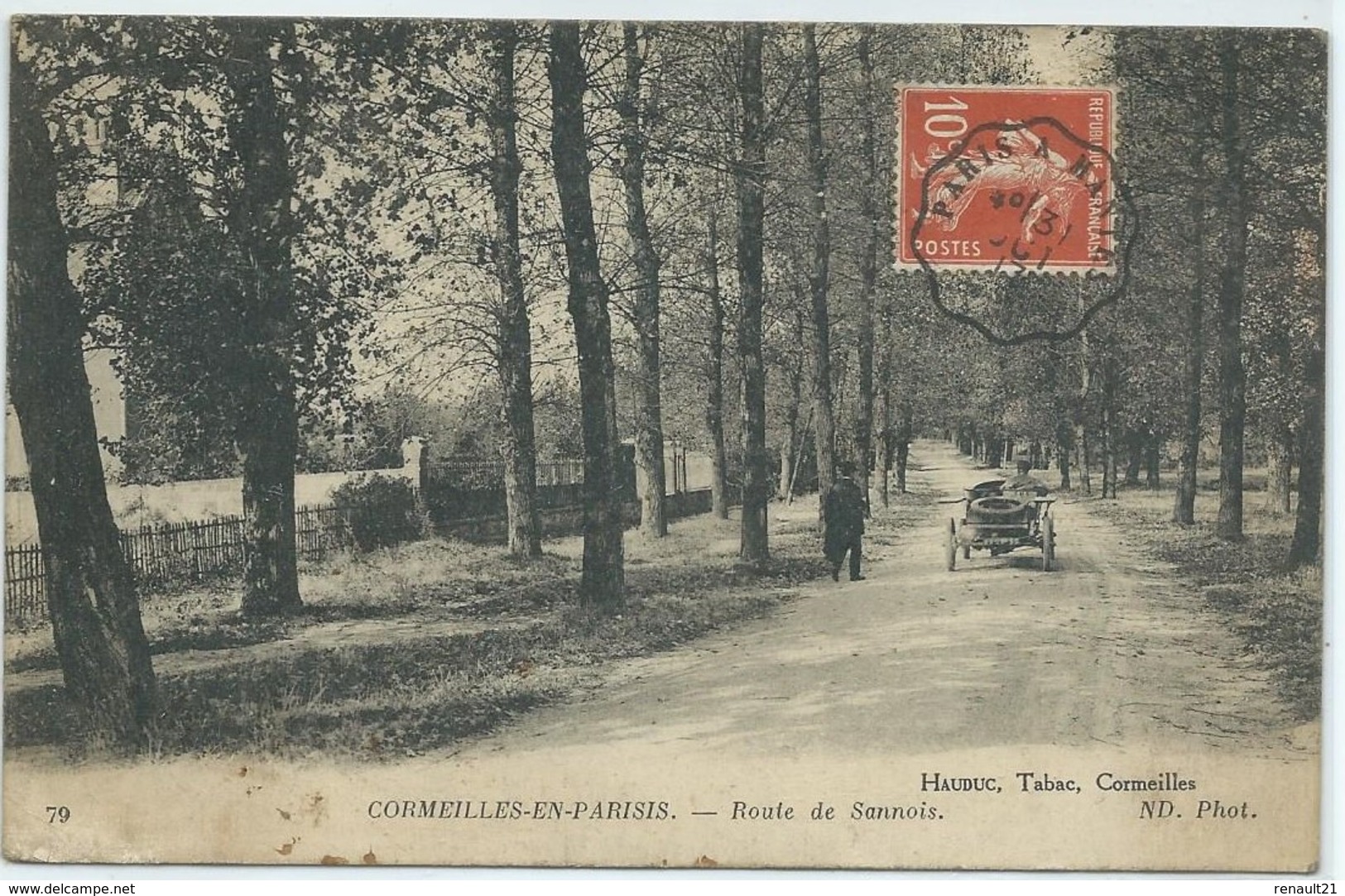 Cormeilles En Parisis-Route De Sannois-(CPA) - Cormeilles En Parisis