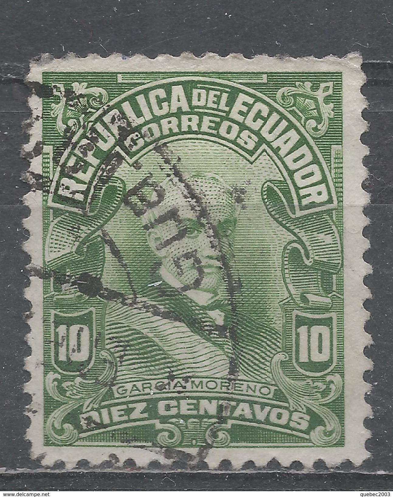 Ecuador 1925. Scott #212 (U) President, Garcia Moreno - Equateur