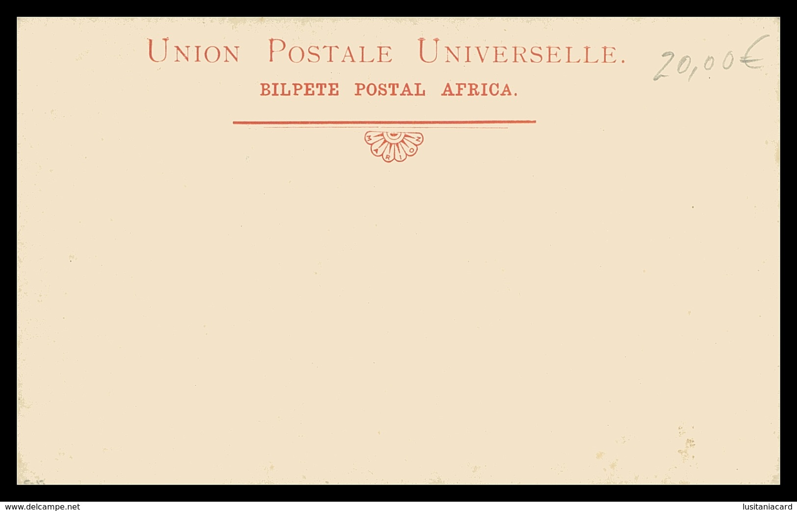 MOÇAMBIQUE - ( Ed. J. P. Fernandes ) Carte Postale - Mozambique