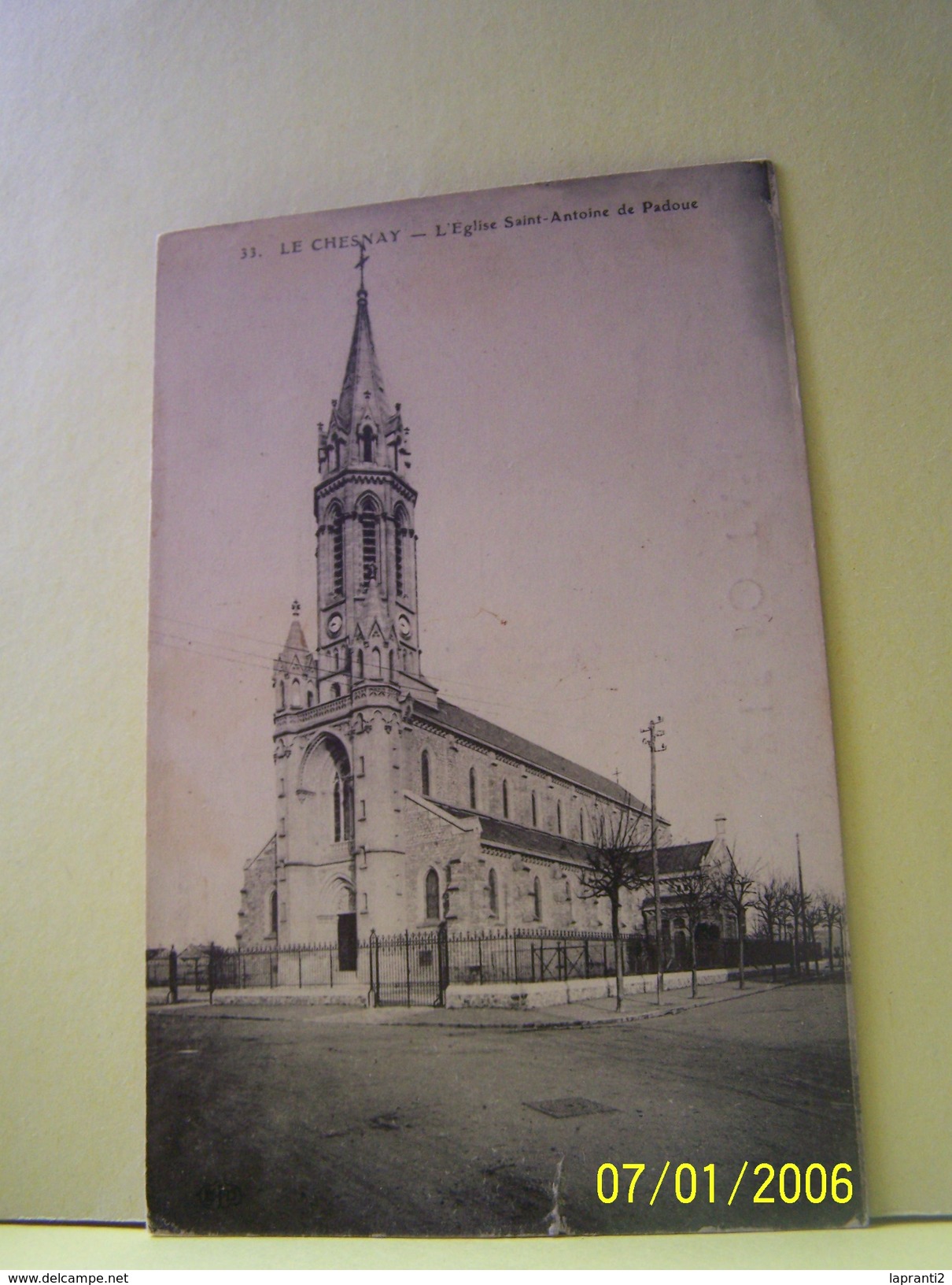 LE CHESNAY (YVELINES) L'EGLISE SAINT-ANTOINE DE PADOUE. - Le Chesnay