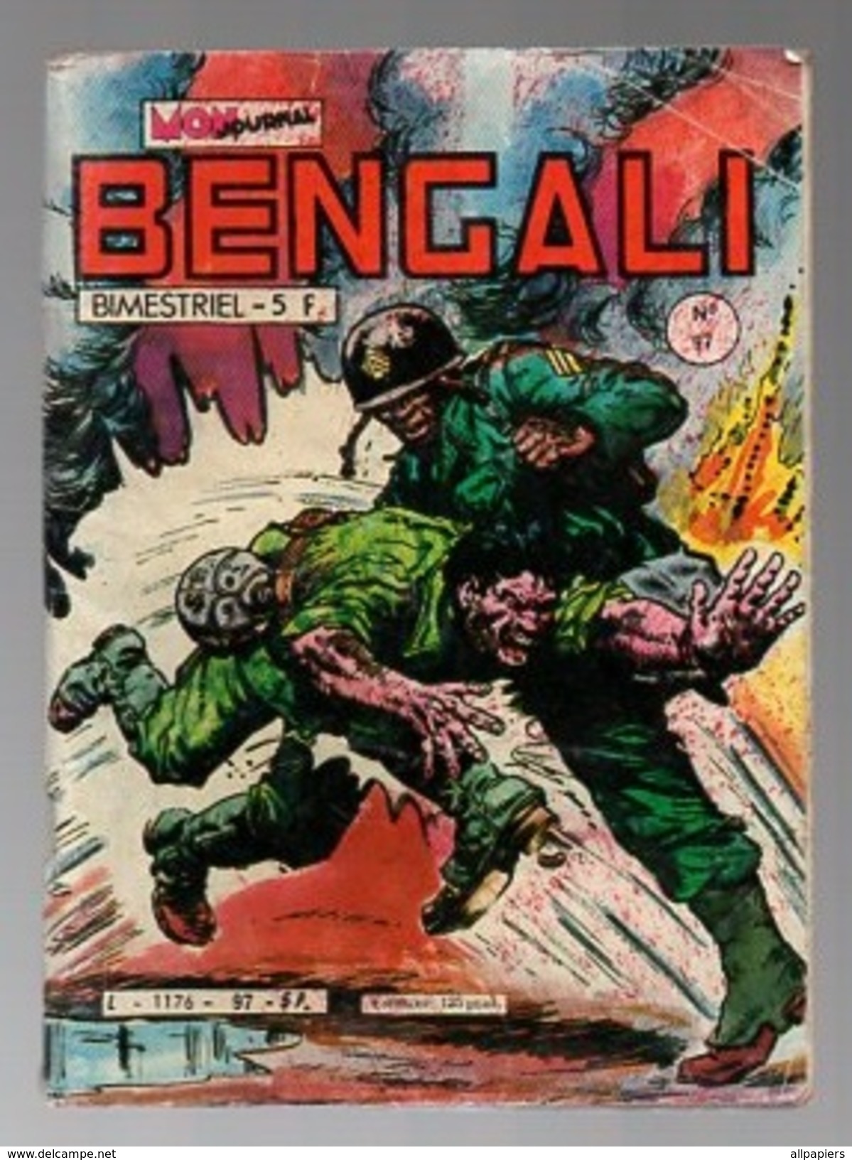 Petit Format Bengali N°97 Akim Rites Interdits - Black Boy - Charley S'en Va-t-en Guerre De 1983 - Bengali