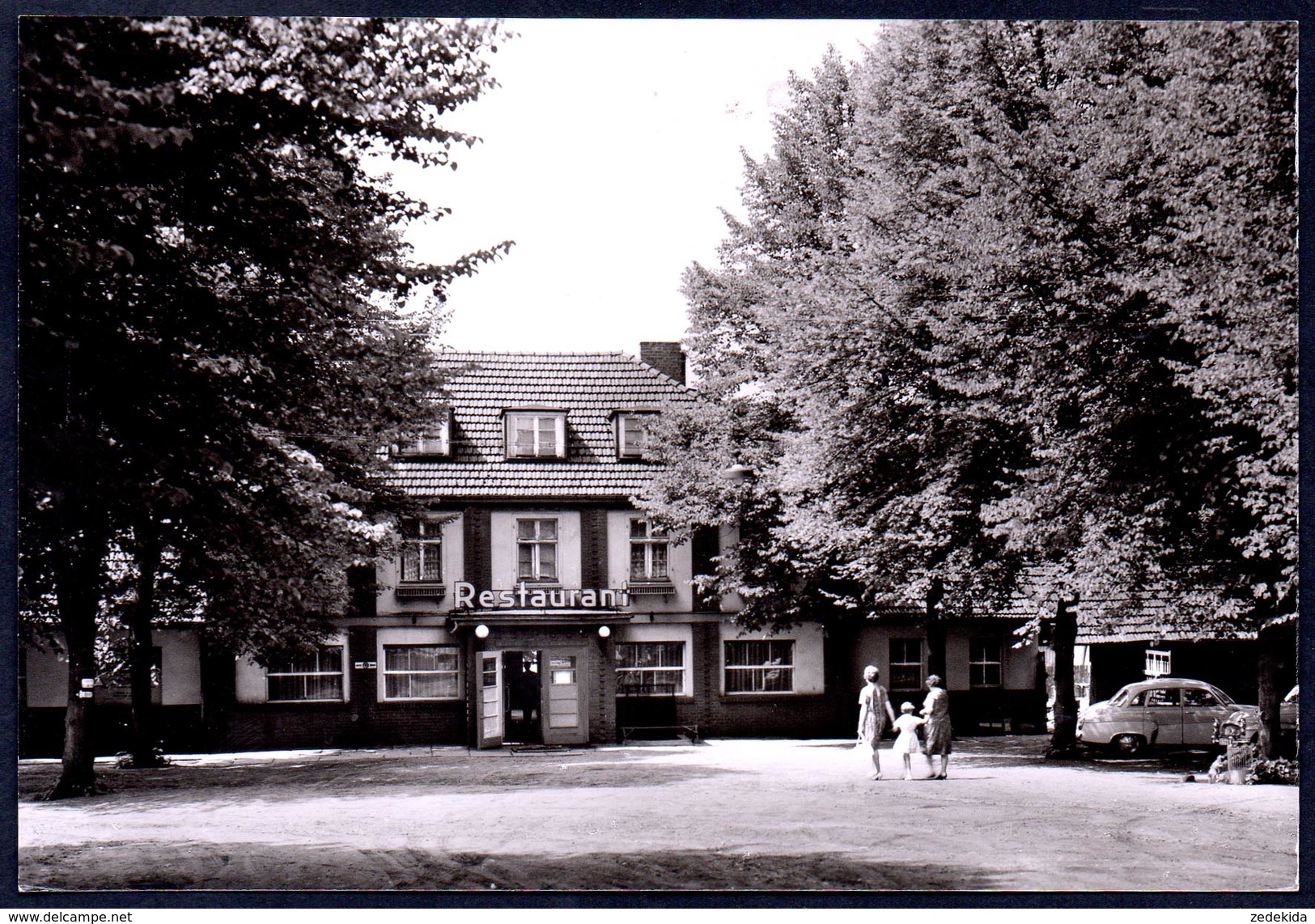 8750 - Alte Foto Ansichtskarte - Wandlitz Wandlitzsee - HO Gaststätte Strandcafe - N. Gel TOP - Wandlitz