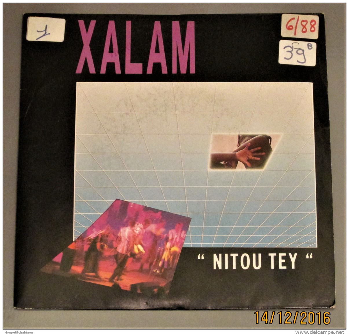 45T XALAM : Nitou Tey - World Music