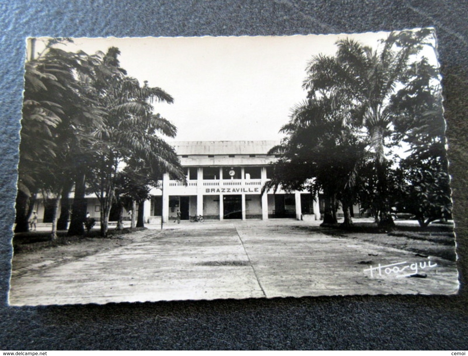 CPSM - A. E. F. - BRAZZAVILLE - La Gare - Brazzaville