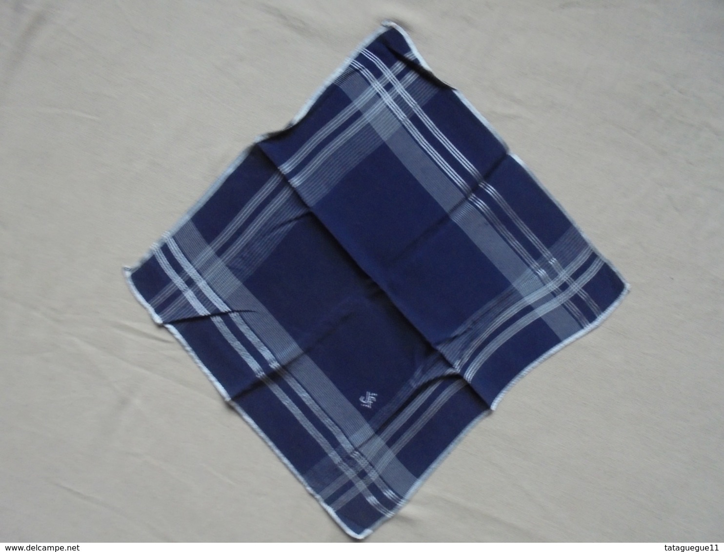Ancien - Mouchoir/pochette Avec Initiales JF - Handkerchiefs