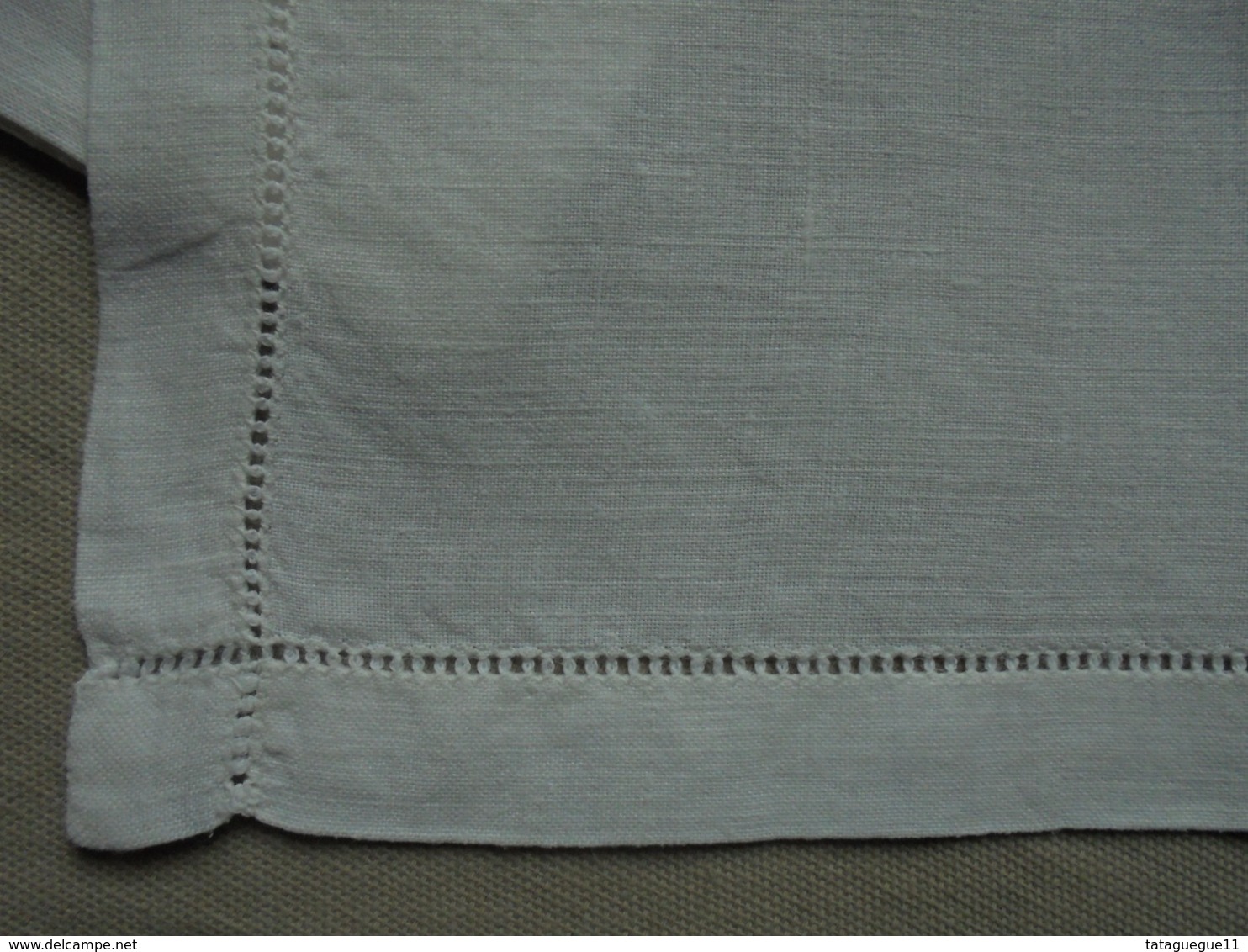 Ancien - 2 Mouchoirs En Coton Fabrication Artisanale - Taschentücher