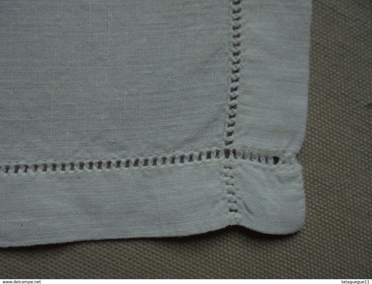 Ancien - 2 Mouchoirs En Coton Fabrication Artisanale - Handkerchiefs