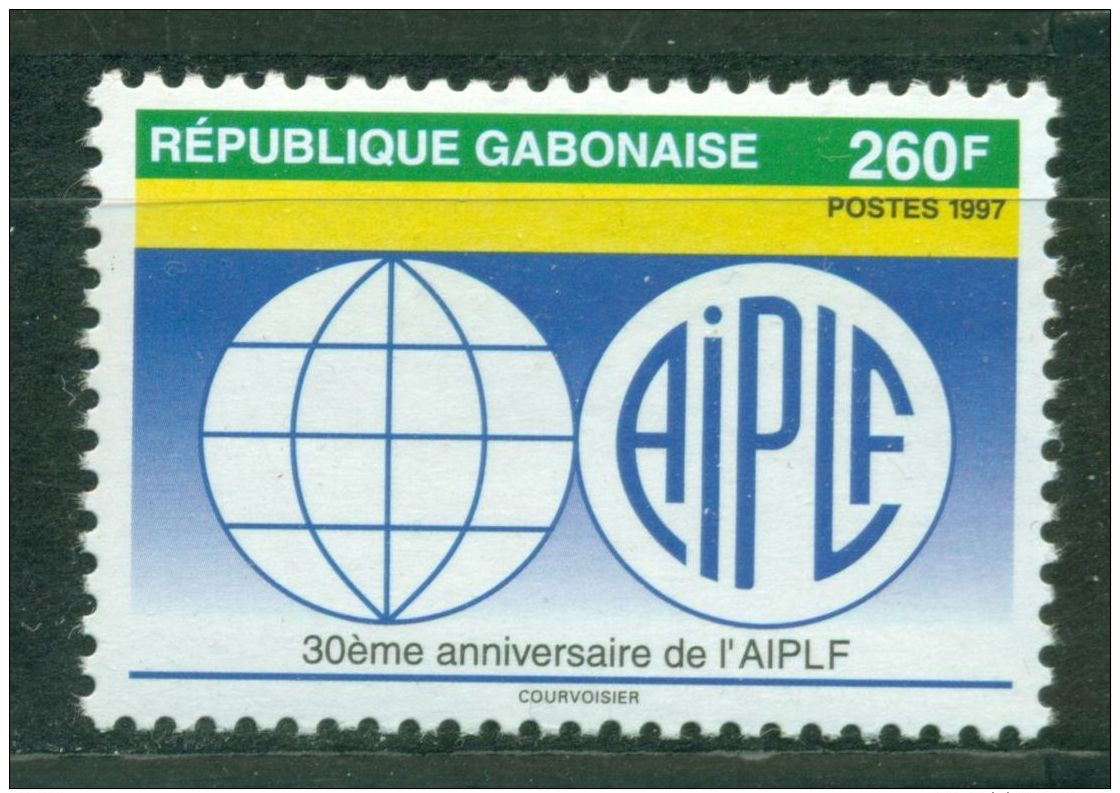 GABON 1997 30TH ANNIV. OF AIPLF MNH M08461 - Gabon