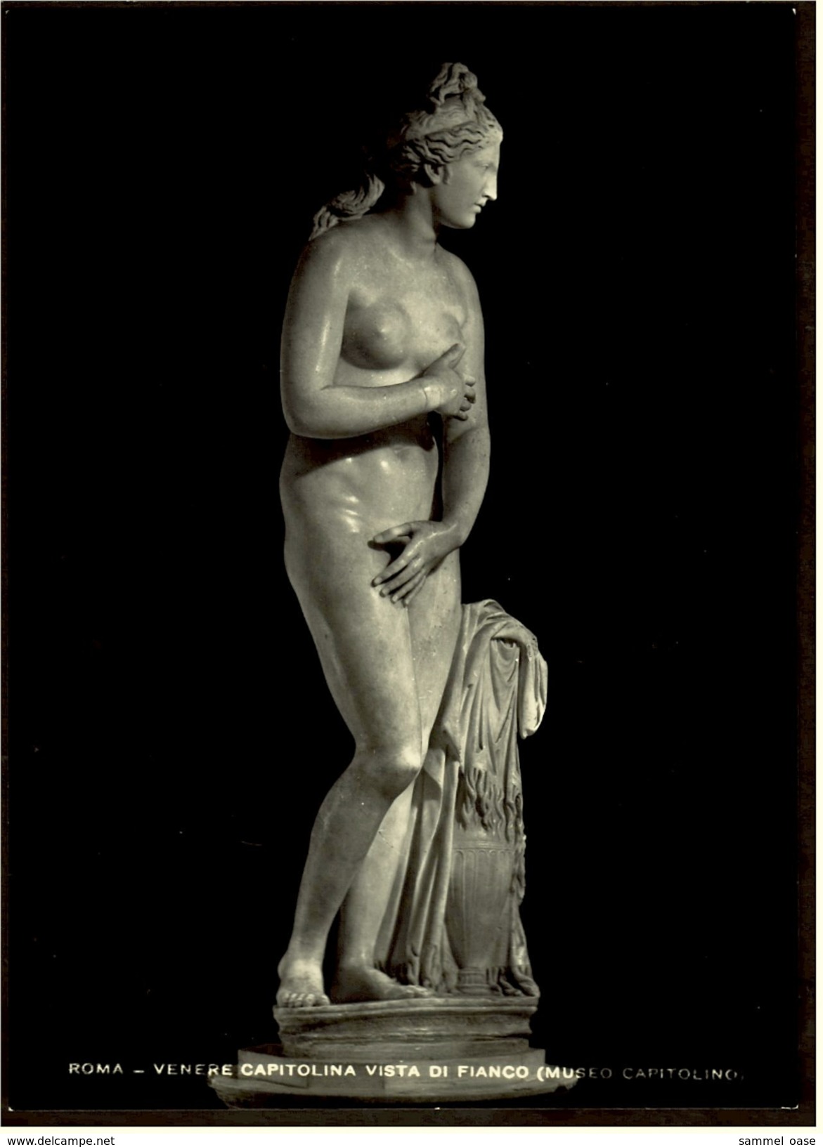 Roma Rom Museo Venere Capitolina : Vista Di Fianco Statue -   Ansichtskarte Ca.1970  (6276) - Museen