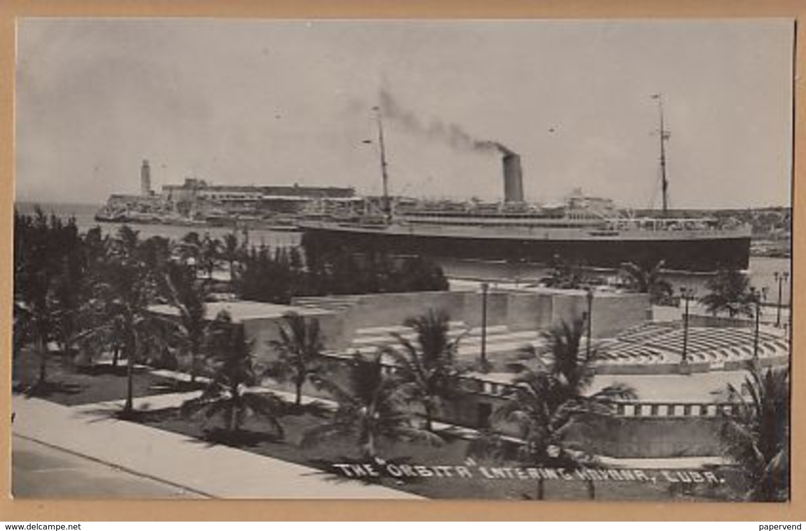 Cuba  HAVANA Orbita Entering Harbour RP Cu137 - Cuba