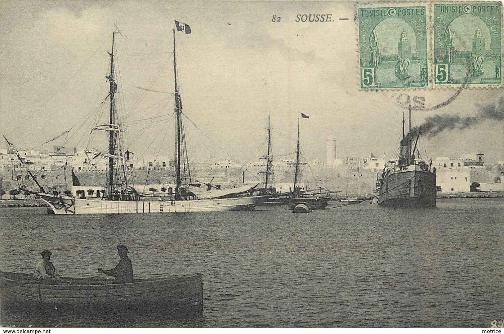SOUSSE - Le Port, Voilier. - Segelboote