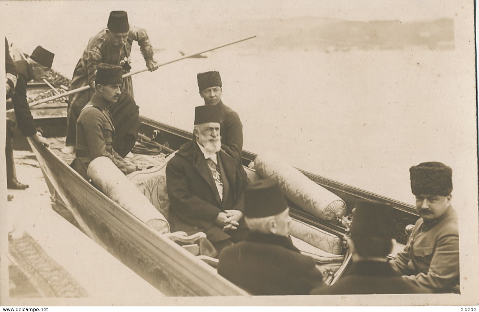 Set Of 3 Real Photo Sultan Abdulmecid II Last  Ottoman Caliph Dead In Paris Burried In Mecca Makkah Saudi Arabia - Turquie