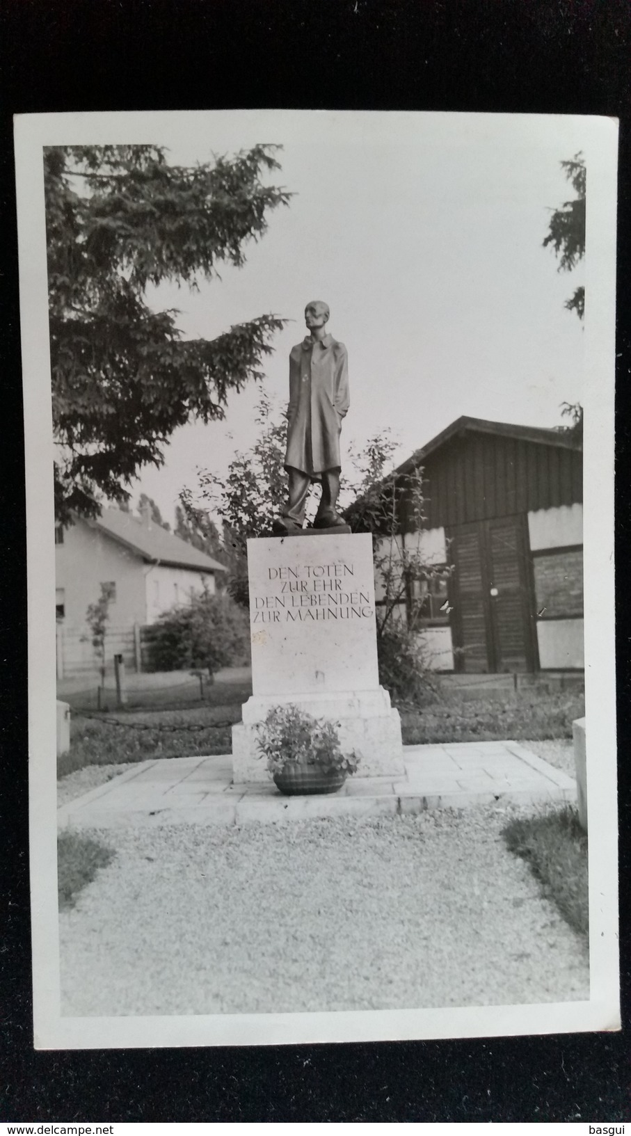 CPA Carte Photo, Dachau Den Toten Zur Ehr Den Lebenden Zur Mahnung - Dachau