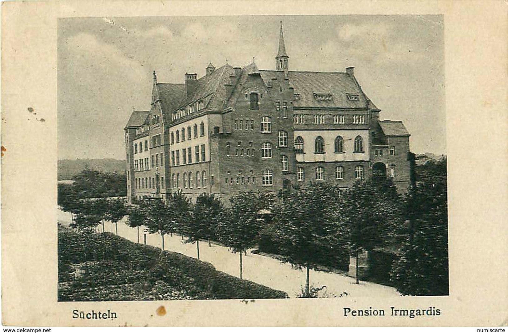 Cpa VIERSEN - SÜCHTELN - Pension Irmgardis - ( Bergstrasse 54 ) Altenheim Irmgardisstift - Viersen