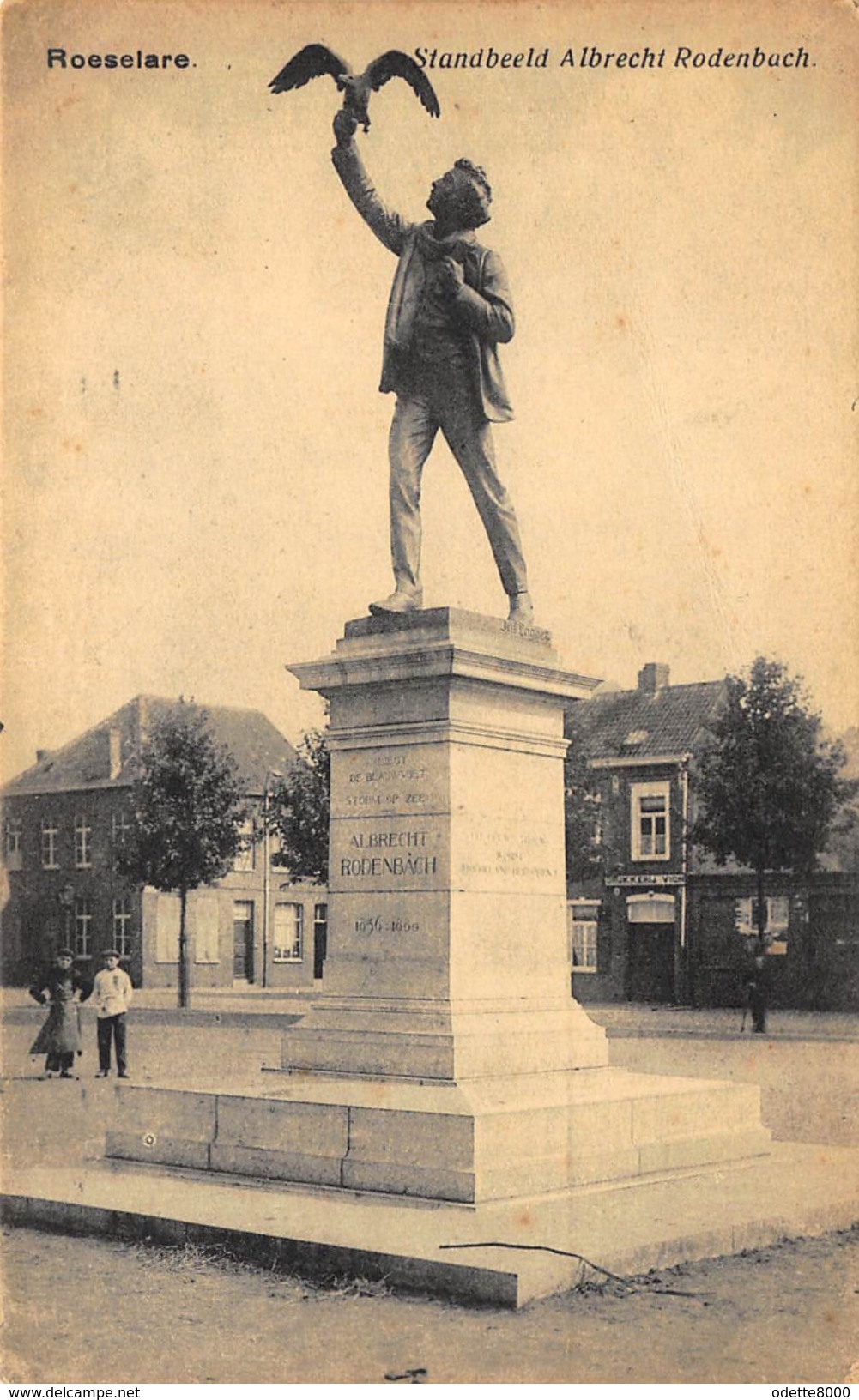 Roeselare   Roulers      Monument Standbeeld Albrecht Rodenbach      A 3912 - Roeselare