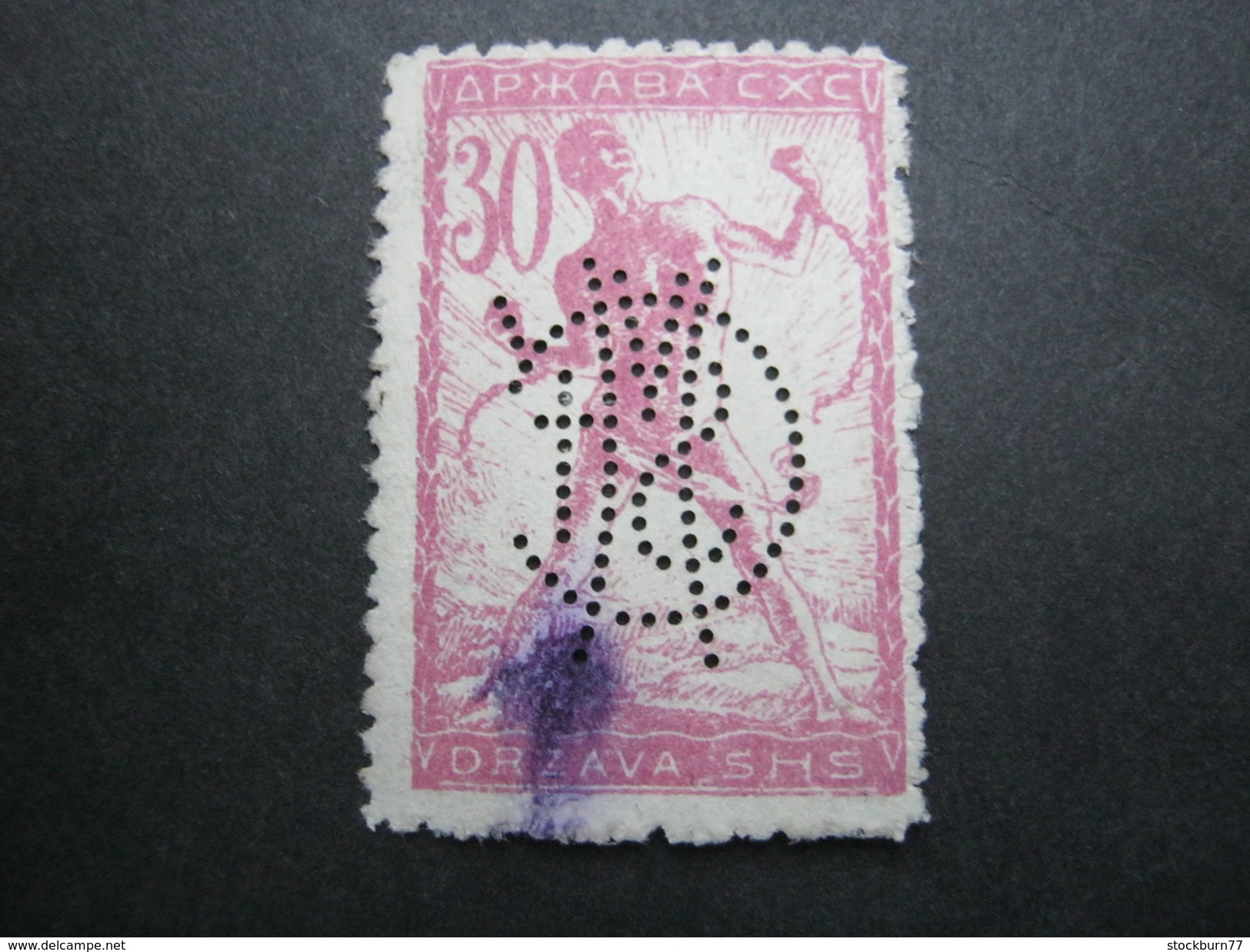 Firmenlochung,perfin - Used Stamps